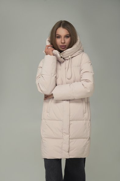 Куртка зимова Towmy 3360 бежевий 901