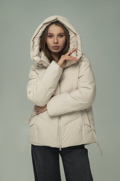 Куртка зимова Towmy 3390 беживий 901