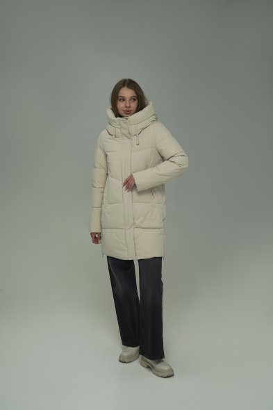 Куртка зимова Meajiateer 2405 бежевий 09