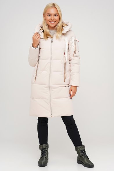 Куртка зимова  Clasna CW20D513CW бежевий (903)