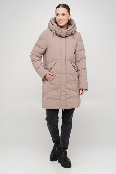 Куртка зимова Towmy TM-BD-2093 бежевий 904