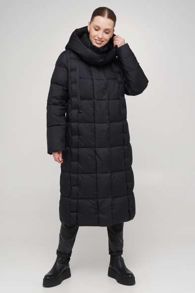 Куртка зимова Clasna CW23D395CW чорний W701